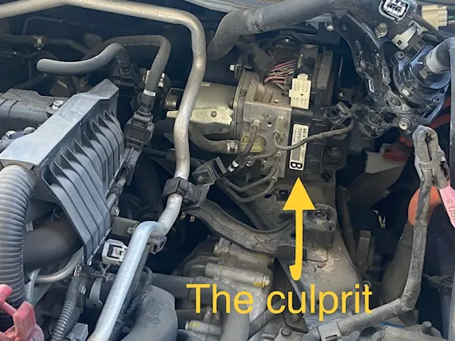 C1256: Brake Actuator Failure in the Toyota Prius